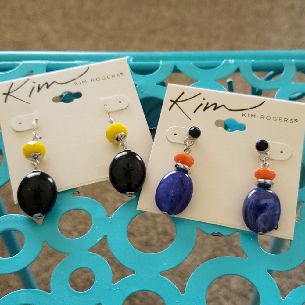 Kim Rogers pierced earringd